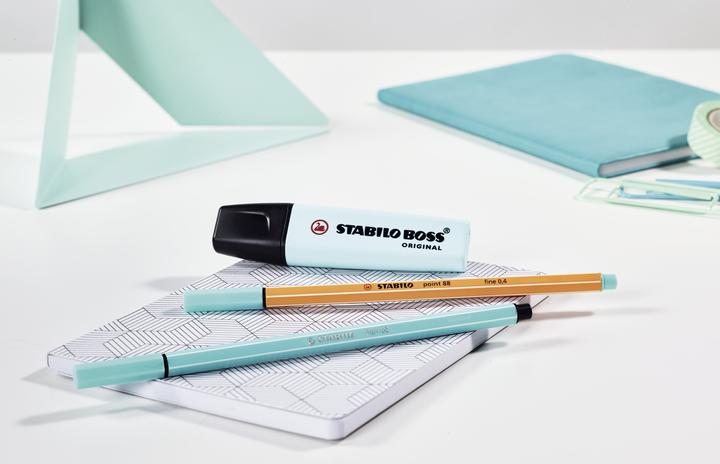 Immagine prodotto STABILO Boss Original (Pastello Rosa, Pastello Porpora, Pastello Arancione, Pastello Giallo, Pastello Verde, Pastello Blu, 5 mm, 6 x)