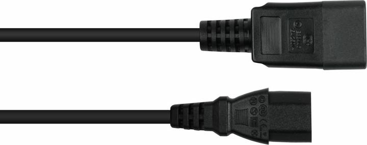 Actual product image Kabelmeister Power extension C20 to C13 black 3m (3 m, C20, C13)