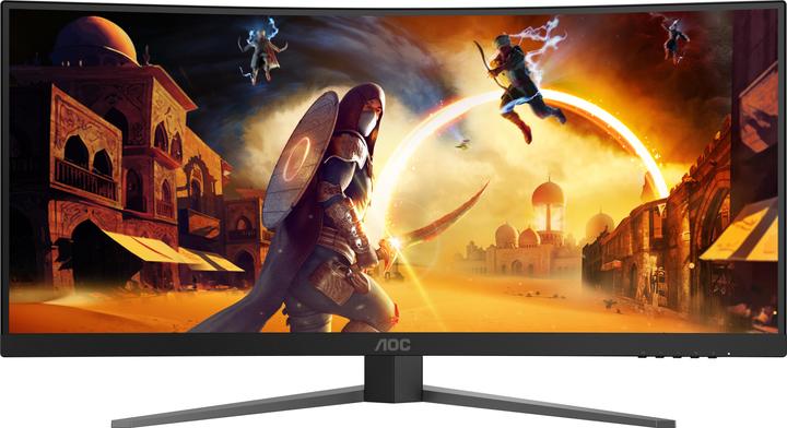Produktbild AOC 86,4cm (34") CU34G4Z 21:09 2xHDMI+2xDP+USB blackred (3440 x 1440 Pixel, 34")