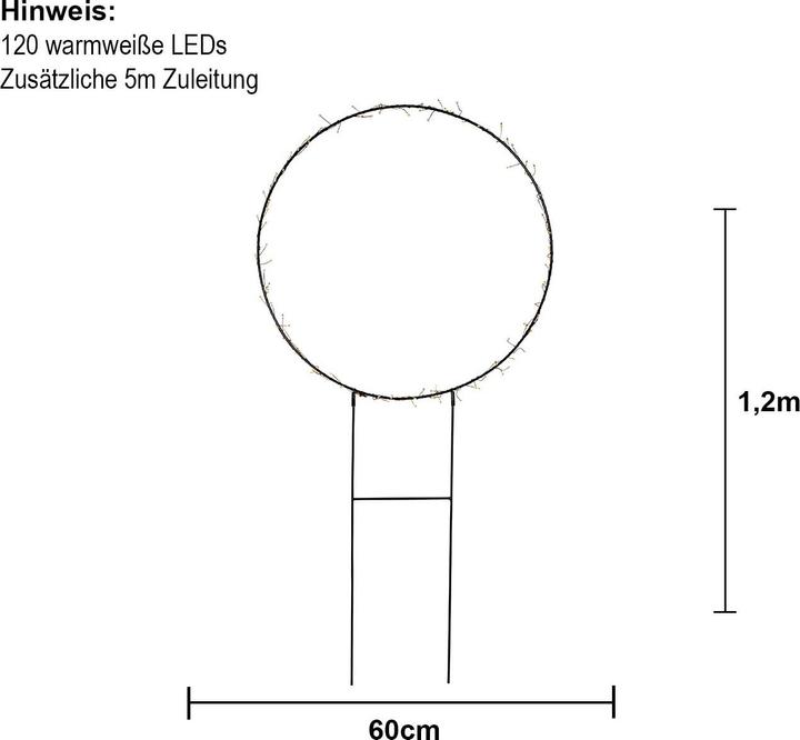 Actual product image Star Trading Decoration lamp Barlumi, 120 LEDs (45 lm, IP44)