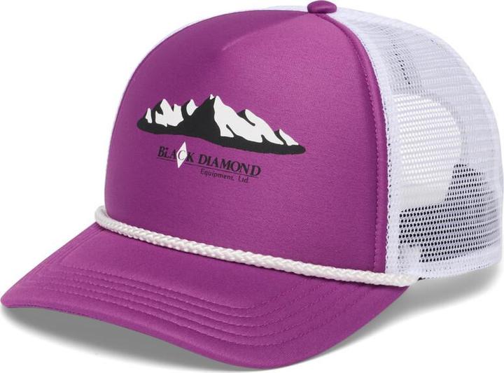 Piton Purple-White Mountainscape