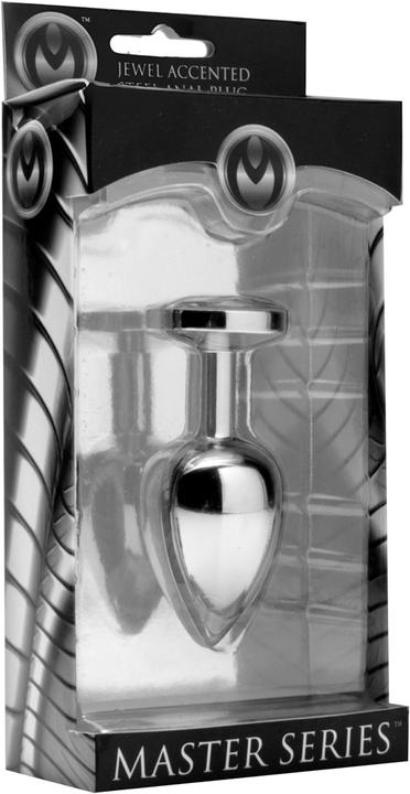 Immagine prodotto Master Series Plug anale MS Lucent con diamante accentuato