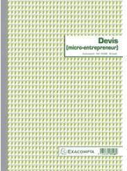 Produktbild Exacompta Manifold "Devis micro entrepreneur", 297 x 210 mm