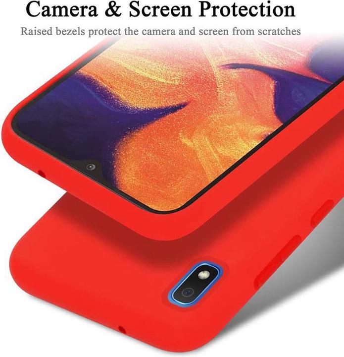 Productafbeelding Cadorabo TPU Liquid Silicone Case Cover (Samsung Galaxy A10, HTC One M10)