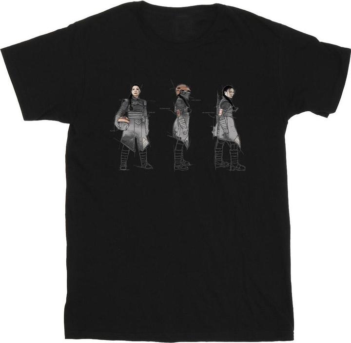 Star Wars The Book Of Boba Fett Fennec Painted Concept TShirt (M)