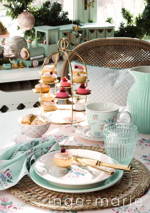 Immagine prodotto Greengate Runner da tavolo Kelsey bianco 140x45cm (140 x 45 cm)