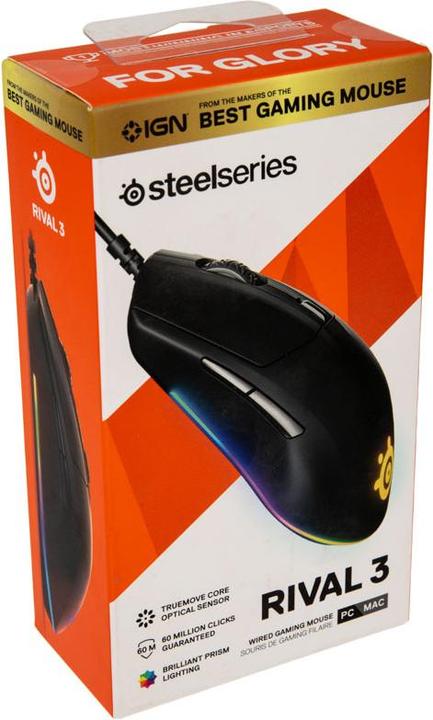 Actual product image SteelSeries Rival 3 (Cable)