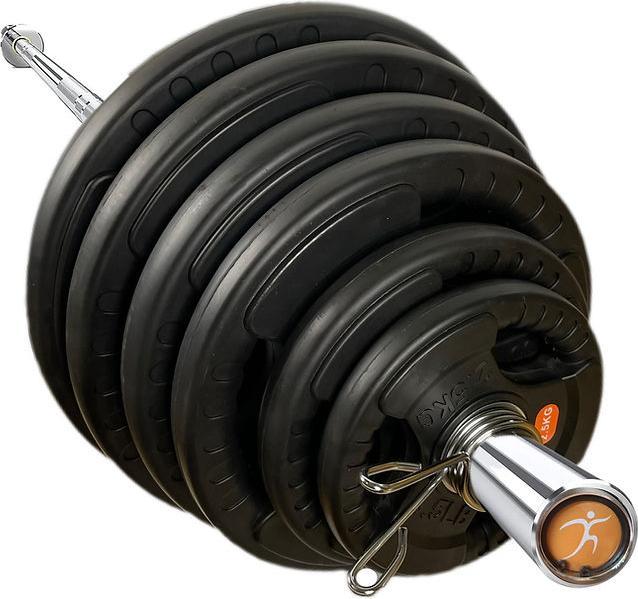 Produktbild FlexAthletix Hantelscheiben Set & Langhantel (2 x 10 kg, 2 x 15 kg, 2 x 20 kg, 2 x 25 kg, 2 x 2.5 kg, 2 x 5 kg)