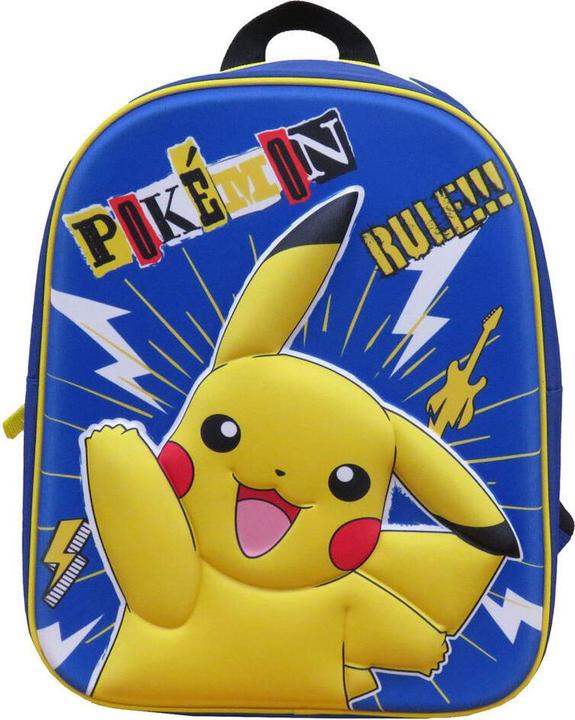 Actual product image CyP Brands Pokemon Pikachu 3D backpack 30cm