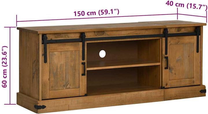 Immagine prodotto VidaXL Marthena (150 x 40 x 60 cm)