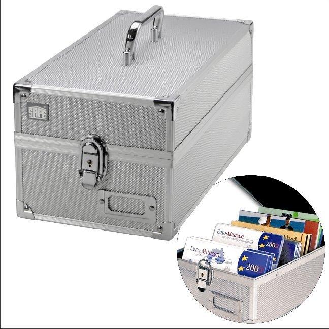 Actual product image Schwäbische Albumfabrik Aluminium case for coin sets, photos etc.