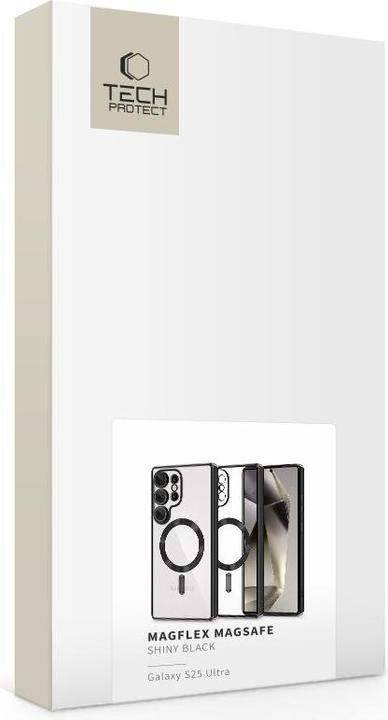 Produktbild Tech-Protect MagFlex Case for Samsung Galaxy S25 Ultra - Clear Black (Samsung Galaxy S25 Ultra)