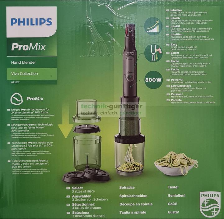 Actual product image Philips DUPLICATE HR2657/90