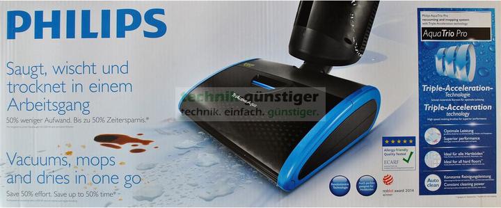 Immagine prodotto Philips Aquatrio Pro FC7080/01 Aspirapolvere a secco/umido 3in1 Pavimenti duri