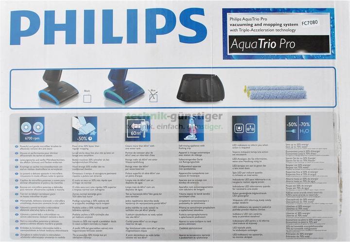 Immagine prodotto Philips Aquatrio Pro FC7080/01 Aspirapolvere a secco/umido 3in1 Pavimenti duri