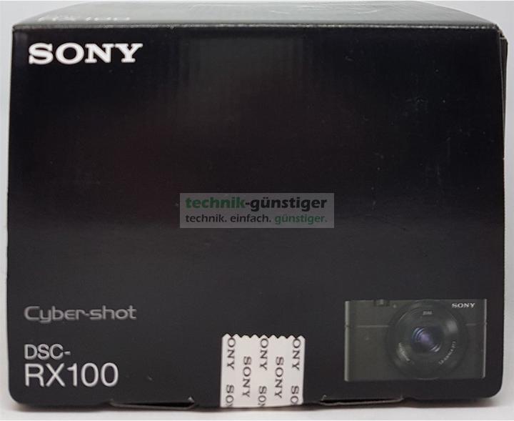 Produktbild Sony Cyber-shot DSC-RX100 Digitalkamera mit 16GB SD-Karte, Schwarz