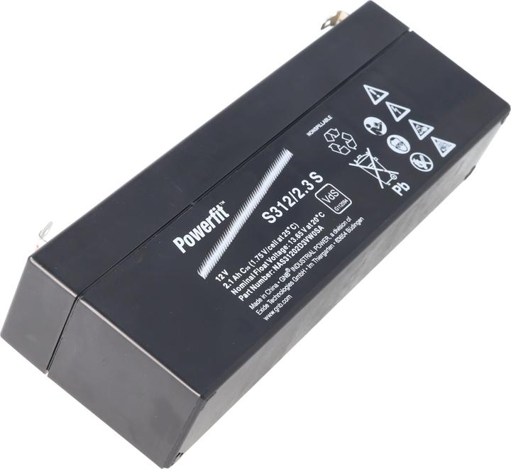 Produktbild Exide Powerfit S312/2.3 S Blei Akku 12 Volt mit 2100mAh (12 V, 2.10 Ah)