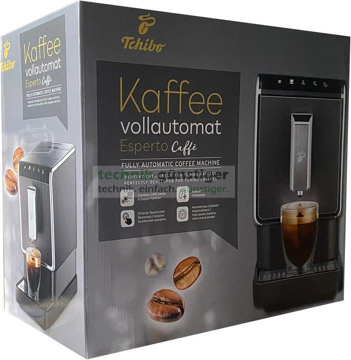Image du produit Tchibo Machine à café automatique Esperto Caffè 1.1 (19 bar, 1470 watts), Anthracite
