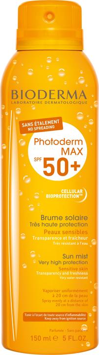 Immagine prodotto Bioderma Photoderm Brume Solaire Protezione solare Fattore 50 + 150 ml (Spray solare, SPF 50+, 150 ml)