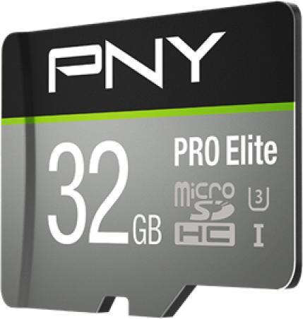 Actual product image PNY Pro Elite (32 GB, microSDXC, U3, UHS-I)