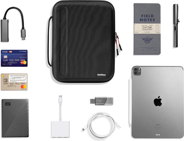 Produktbild tomtoc Smart A06 (9.7-11") Tablet Case (Microsoft Surface Go, iPad Air, iPad Pro 10.5 2017 (1. Gen), iPad Pro 11 2018 (1. Gen), iPad Pro 11 2020 (2. Gen), iPad Air 2020 (4. Gen), iPad Air 2022 (5. Gen))