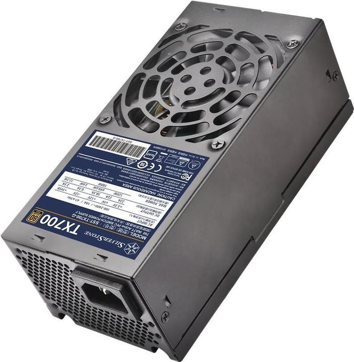 Actual product image Silverstone SST-TX700-G TFX Power Supply, 80 PLUS Gold - 700 Watt (700 W)