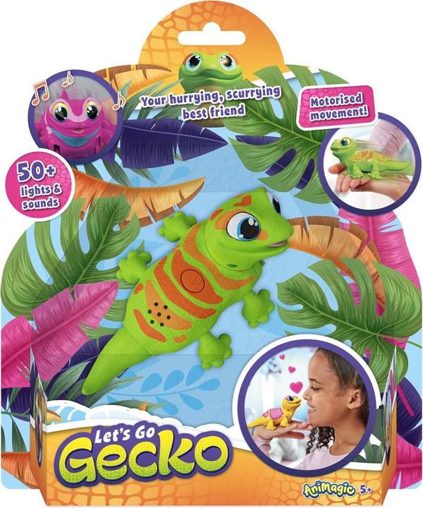Goliath Toys Animagic Robot Gecko - Green