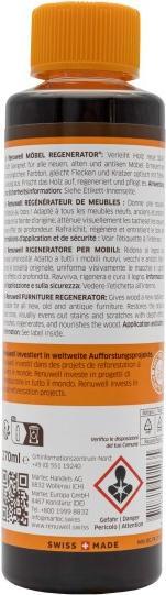 Nährwerte und Zutaten Renuwell Möbel Regenerator (Braun, 0.27 l)