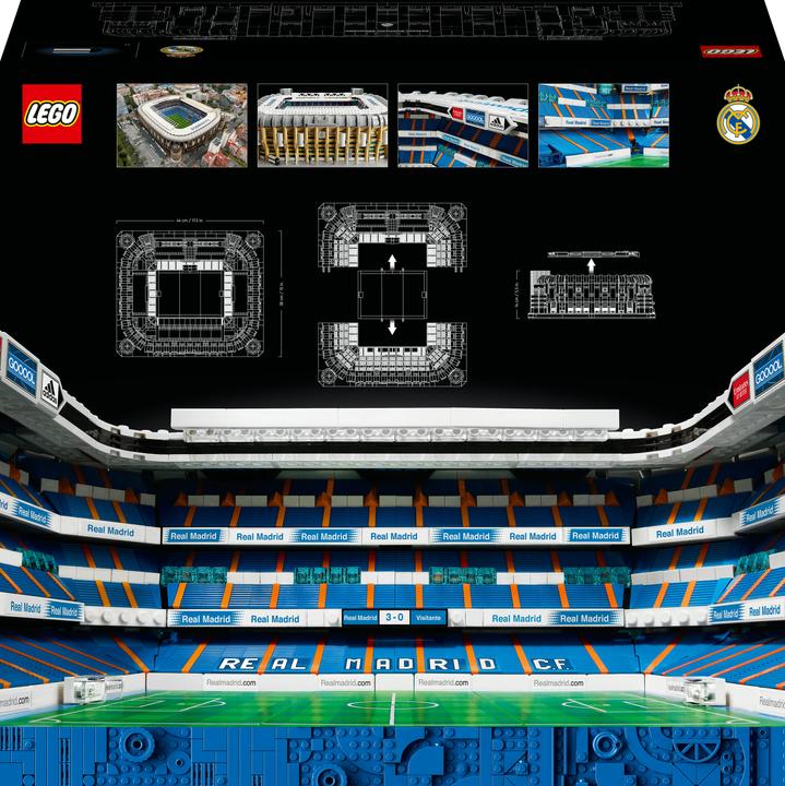 Actual product image LEGO Real Madrid - Santiago Bernabéu Stadium (10299, LEGO Icons, LEGO Rare Sets)