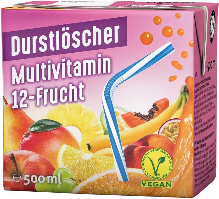 Produktbild Wesergold Durstlöscher Multivitamin (12 x 50 cl)