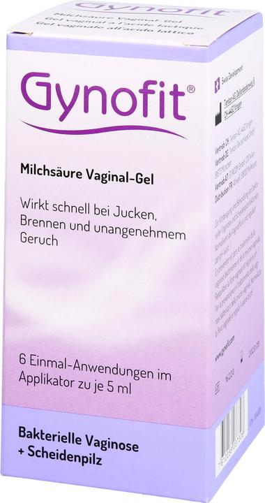 Gynofit Lactic acid vaginal gel (5 ml, Intimate gel)