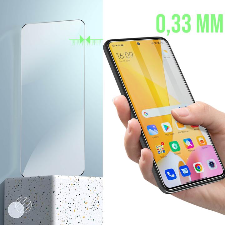 Immagine prodotto Avizar Pellicola di protezione del display in vetro di durezza 9H (1 Pezzo/i, Xiaomi 12 Lite)