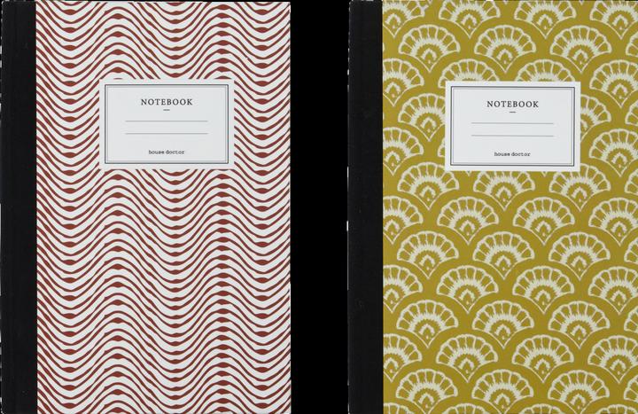 Produktbild House Doctor Notebook, HDNote, RedMustard