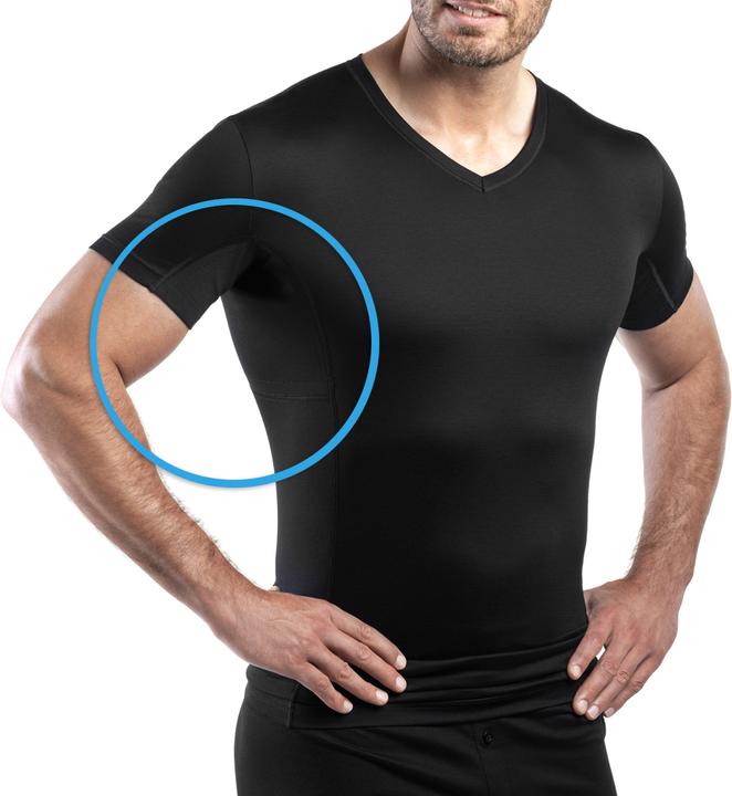 Image du produit ISA Bodywear Laulas Hommes light, shirt manches courtes, encolure en V (M)