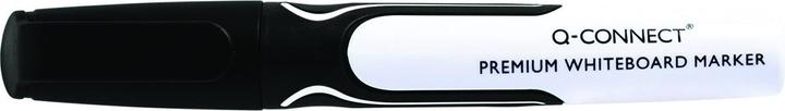 Q-Connect Premium-Whiteboardmarker, rund, 2–3 mm (Linie), hängend, schwarz (Schwarz, 3 mm)