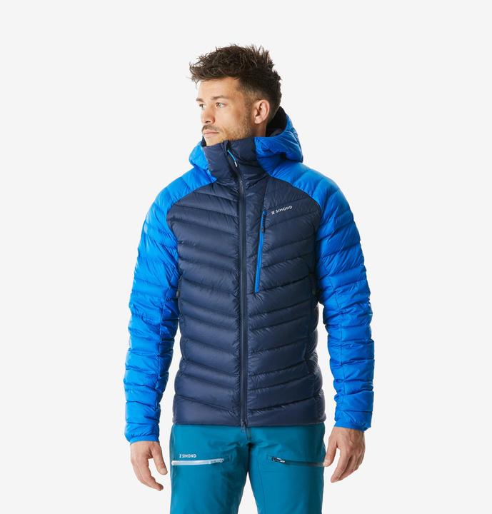 Simond Daunenjacke Herren Bergsteigen - Alpinism marineblau/blau