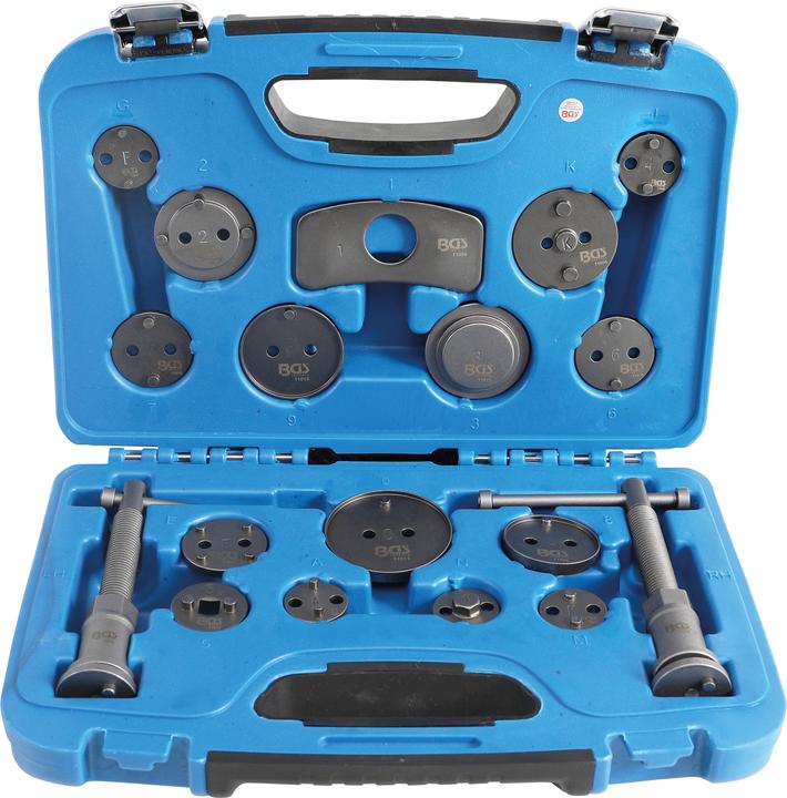 Actual product image BGS Brake Piston Reset Set 18 pcs. (Rear brake, Brake kit, 18)