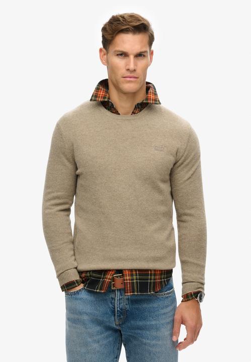 Immagine prodotto Superdry Essential schmal geschnittener Rundhalspullover (S)