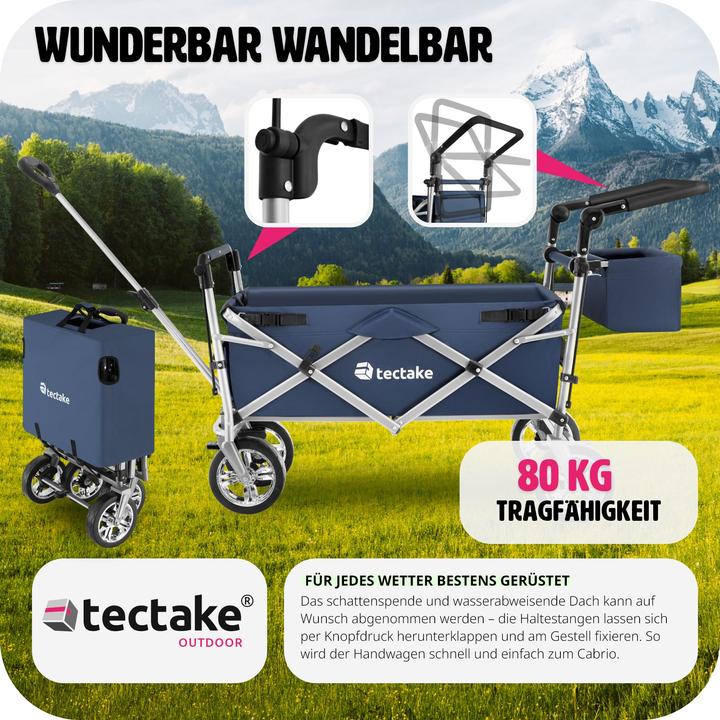 Actual product image tectake Nico Collapsible Handcart
