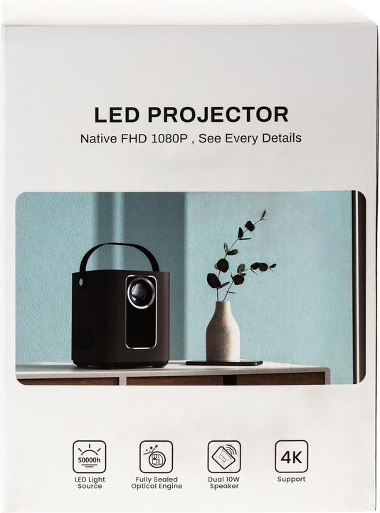 Produktbild FTM Projektor Pro, ANSI-Lumen: 300 lm, Auflösung: 1920 x (Full HD, 300 lm)