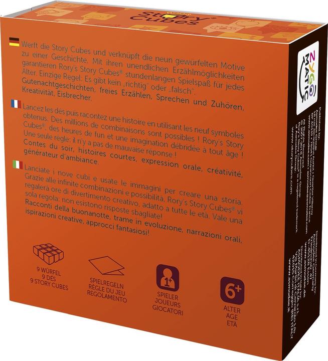 Actual product image Asmodée Rory's Story Cubes (German, French, Italian)