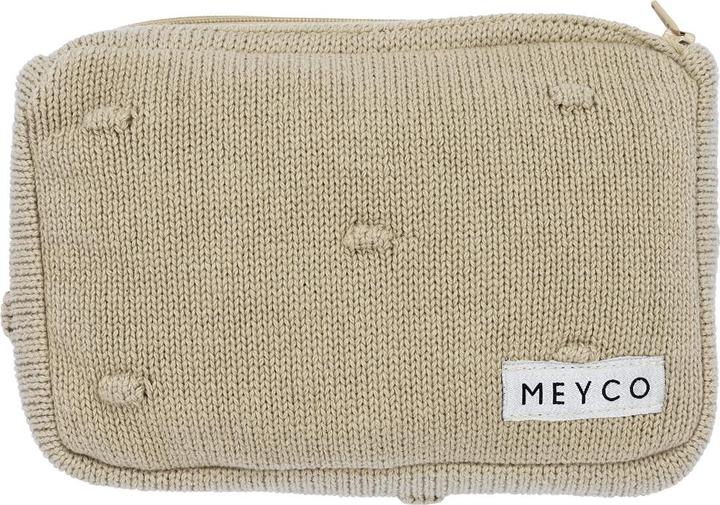 Image du produit Meyco Etui pour lingettes humides Mini Knots sable