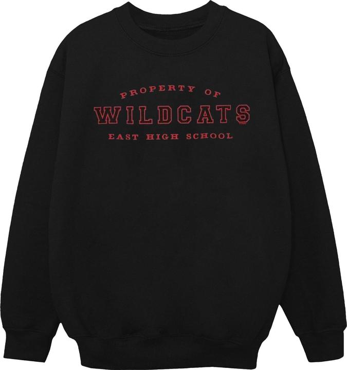 Disney High School Musical The Musical Property Of Wildcats Sweatshirt Jungen