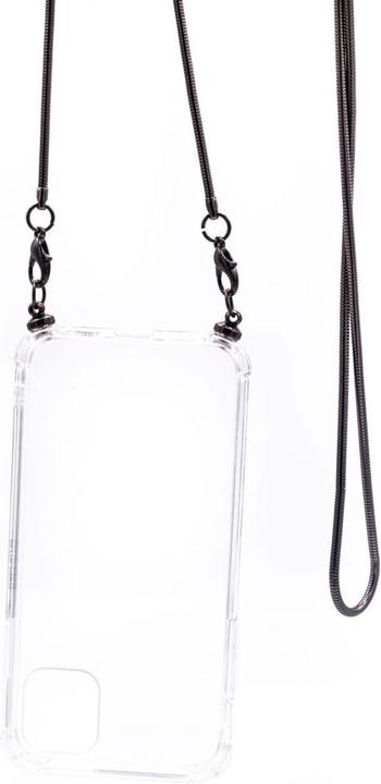 Actual product image Evelatus Galaxy A70 Silicone TPU Transparent with Necklace Strap (Samsung Galaxy A70)