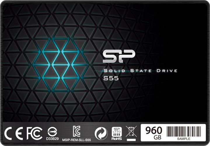 Image du produit Silicon Power Slim S55 (960 Go, 2.5")