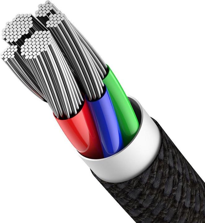Actual product image Baseus USB C – Lightning (1 m, USB 4.0, 20 W)