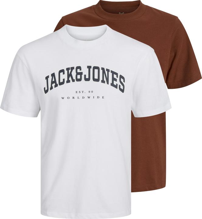 Actual product image Jack & Jones 2er-pack Logo T-shirt Mini T-shirt (122)