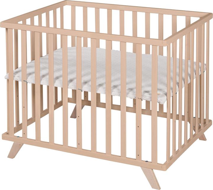 Roba Box 75x100 cm con piedini in legno Lil Planet grigio (72.50 cm, 98 cm)