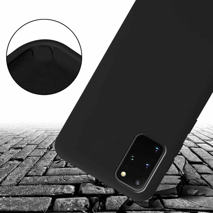 Actual product image Cadorabo TPU Cover Mobile Phone Chain Liquid (Samsung Galaxy S20+)
