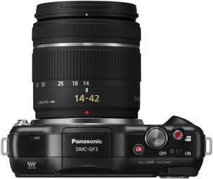 Immagine prodotto Panasonic Lumix DMC-GF3K, 12 MP, FullHD, Kit 14-42 mm, nero